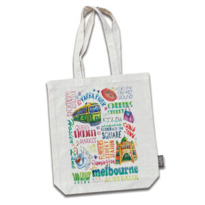 Tote Bag Cotton Melbourne Deborah Broughton Words