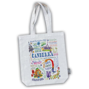 Tote Bag Cotton Deb Broughton Canberra Words