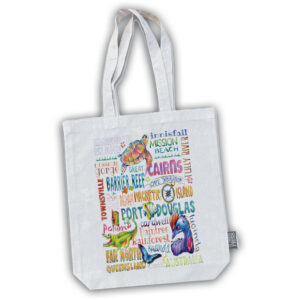 Tote Bag Cotton FNQ Deborah Broughton Words