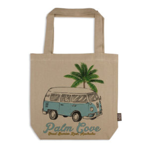 Tote Bag Organic Cotton Beige Side Kombi Palm Cove