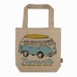 Tote Bag Organic Cotton Beige Side Kombi Townsville