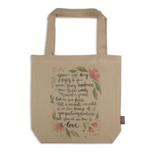 Tote Bag Organic Cotton Beige Fig Hill Farm How to Love