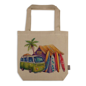 Tote Bag Organic Cotton Beige Deborah Broughton Greenie