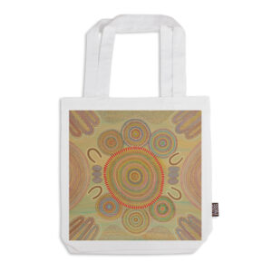 Tote Bag Organic Cotton White Sherry Johnstone Ceremony