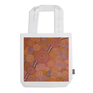 Tote Bag Organic Cotton White Sherry Johnstone Generational Journey