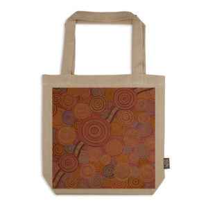 Tote Bag Organic Cotton Beige Sherry Johnstone Generational Journey