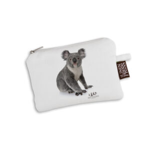 Purse Organic Cotton White Koala Great Ocean Road