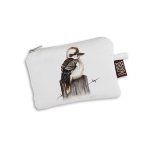 Purse Organic Cotton White Fig Hill Farm Kit Kookaburra