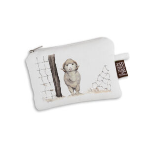 Purse Organic Cotton White Fig Hill Farm Maverick Merino