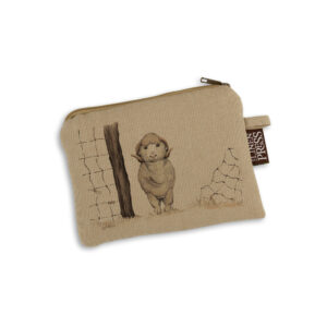Purse Organic Cotton Beige Fig Hill Farm Maverick Merino