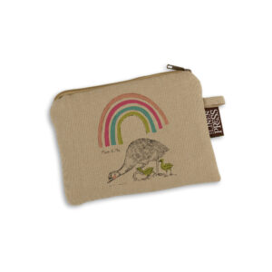 Purse Organic Cotton Beige Mother's Day Emus Mum & Me