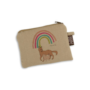 Purse Organic Cotton Beige Mother's Day Dingos Mum & Me