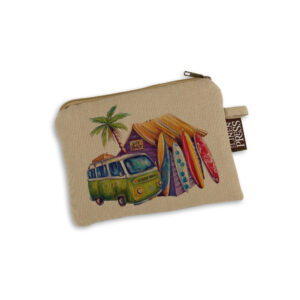 Purse Organic Cotton Beige Deborah Broughton Greenie