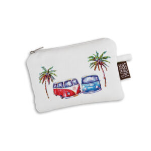 Purse Organic Cotton White Deborah Broughton Summer Luvin'