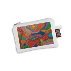 Purse Organic Cotton White Sherry Johnstone Abundance