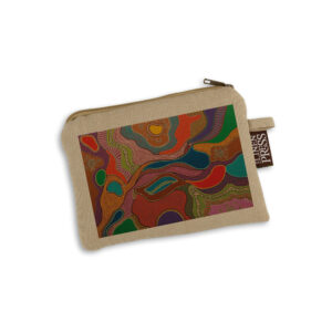 Purse Organic Cotton Beige Sherry Johnstone Abundance