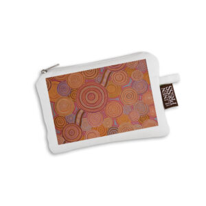 Purse Organic Cotton White Sherry Johnstone Generational Journey