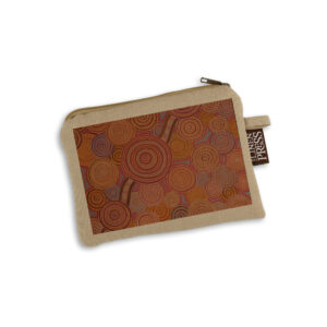 Purse Organic Cotton Beige Sherry Johnstone Generational Journey