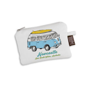 Purse Organic Cotton White Side Kombi Newcastle