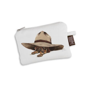 Purse Organic Cotton White Sun Smart Fig Hill Farm