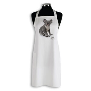 Apron Organic Cotton White Koala Great Ocean Road