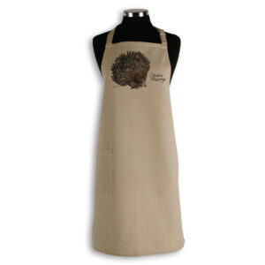 Apron Organic Cotton Beige Fig Hill Farm Christmas Eric Echinda