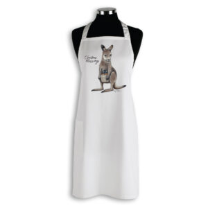 Apron Organic Cotton White Fig Hill Farm Christmas Joey Gift