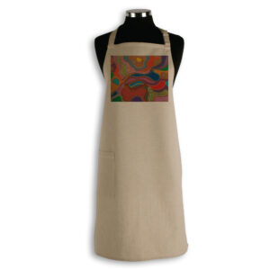 Apron Organic Cotton Beige Sherry Johnstone Abundance
