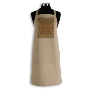 Apron Organic Cotton Beige Sherry Johnstone Ceremony