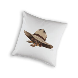 Cushion Cover Organic Cotton White Sun Smart Fig Hill Farm