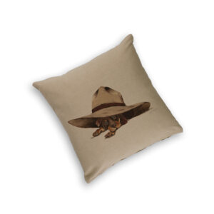 Cushion Cover Organic Cotton Beige Sun Smart Fig Hill Farm