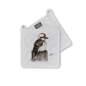 Pot Holder Organic Cotton White Fig Hill Farm Kit Kookaburra