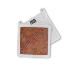 Pot Holder Organic Cotton White Sherry Johnstone Generational Journey