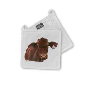 Pot Holder Organic Cotton White Fig Hill Farm Ruth