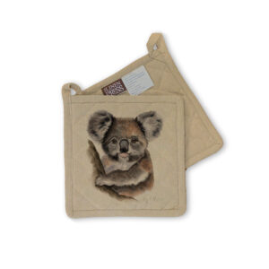 Pot Holder Organic Cotton Beige Fig Hill Farm Kev Koala
