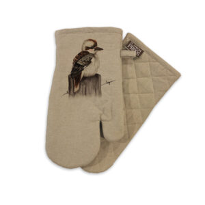 Oven Mitt Organic Cotton Beige Fig Hill Studio Kit Kookaburra