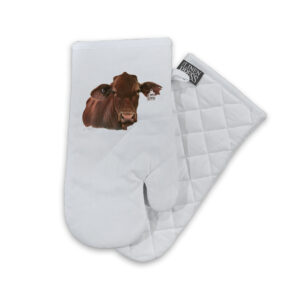 Oven Mitt Organic Cotton White Fig Hill Studio Ruth