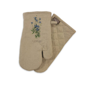 Oven Mitt Organic Cotton Beige Bluebell Canberra Capital of Australia