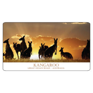 Magnet Photo Standard Kangaroo Sunset Great Ocean Road