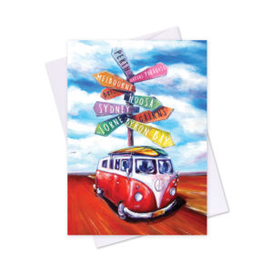 Greeting Card Deborah Broughton Roadtrip