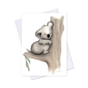 Greeting Card Fig Hill Farm Karla Koala