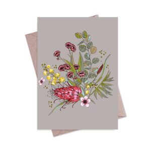 Greeting Card Native Floral Bunch