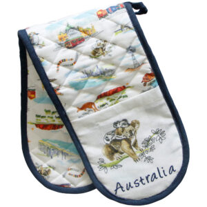 Double Mitt Organic Cotton Australian Icons