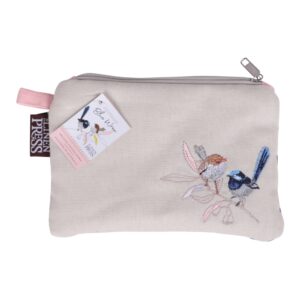 Purse Organic Cotton Wild Wren