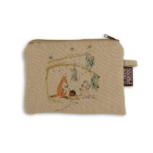 Purse Organic Cotton Beige Christmas Wonder