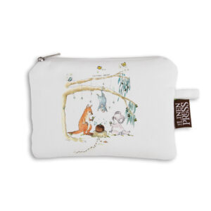 Purse Organic Cotton White Christmas Wonder