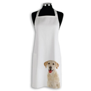 Apron Organic Cotton White Labrador