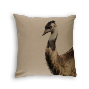 Cushion Cover Organic Cotton Beige Emu