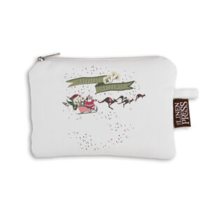Purse Organic Cotton White Hapiest Christmas Koala