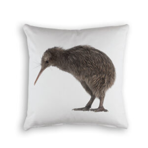 Cushion Cover Organic Cotton White Kiwi